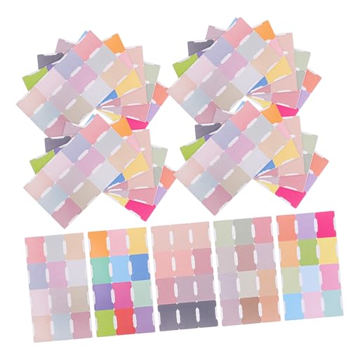 KICHOUSE 5 Stück Pastell Selbstklebende Index Tabs Beschriftbare Registerkarten für Bücher Organisatorische Seitenmarker Bunte Haftnotizen für Monatliche Planung und Dokumentenübersicht KICHOUSE 5 Stück Pastell Selbstklebende Index Tabs Beschriftbare Registerkarten für Bücher Organisatorische Seitenmarker Bunte Haftnotizen für Monatliche Planung und Dokumentenübersicht von KICHOUSE