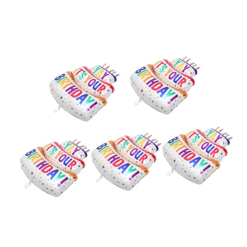 KICHOUSE 5 Stück Tortenfolienballons ballons bunt Ballondekor birthday balloons runde geburtstags ballon spezielle Luftballons dekorativer Luftballon party luftballons Aluminiumfolie KICHOUSE 5 Stück Tortenfolienballons ballons bunt Ballondekor birthday balloons runde geburtstags ballon spezielle Luftballons dekorativer Luftballon party luftballons Aluminiumfolie von KICHOUSE