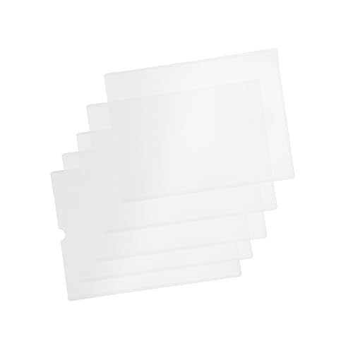 KICHOUSE 5 Teiliges Geschäftslizenz Set Schutzfolien Dokumentenschutzhüllen Dokumentenschutzhüllen Posterschutzhüllen Aktenordner Papierschutzhüllen Aktenschutzhüllen Aus Pvc von KICHOUSE