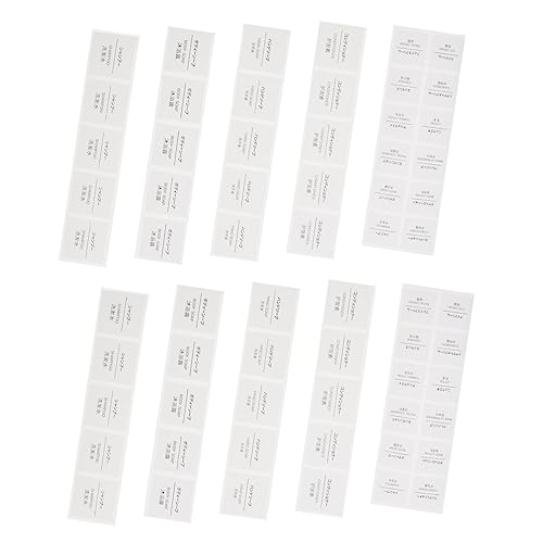KICHOUSE 50 Blatt Kosmetiketiketten Handseifenetiketten Shampoos Flaschenverschlussaufkleber Wasserfeste Etiketten Handseifenspenderetiketten Für Kerzengläser Wasserfeste Aufkleber KICHOUSE 50 Blatt Kosmetiketiketten Handseifenetiketten Shampoos Flaschenverschlussaufkleber Wasserfeste Etiketten Handseifenspenderetiketten Für Kerzengläser Wasserfeste Aufkleber von KICHOUSE