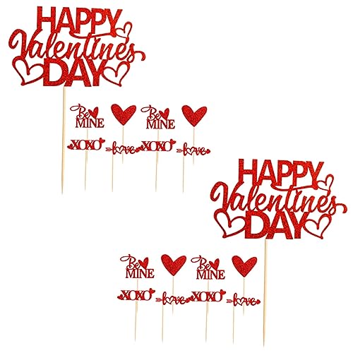 KICHOUSE 50 Stück Valentinstag Cupcake Toppers Teilig Rote Herz Dekorationen für Hochzeiten und Partys Essbare Kuchenverzierung Kreative Deko für Desserts und Snacks KICHOUSE 50 Stück Valentinstag Cupcake Toppers Teilig Rote Herz Dekorationen für Hochzeiten und Partys Essbare Kuchenverzierung Kreative Deko für Desserts und Snacks von KICHOUSE