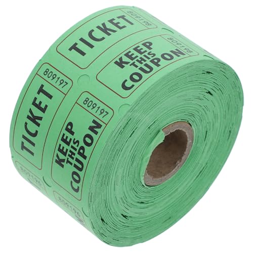 KICHOUSE 500 Stück Doppel Roll Lose für Verlosungen Partys und Fundraiser für Veranstaltungen und Gewinnspiele mit Platz für Kontaktdaten Teilnehmer KICHOUSE 500 Stück Doppel Roll Lose für Verlosungen Partys und Fundraiser für Veranstaltungen und Gewinnspiele mit Platz für Kontaktdaten Teilnehmer von KICHOUSE