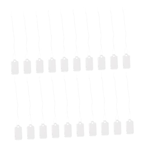 KICHOUSE 500 Stück Preisschild Schmuck Tags-aufkleber Schlüsselanhänger Mit Etiketten Hängende Etiketten Stichworte Merchandising-tag Sendungsanhänger Klein Papier Silver KICHOUSE 500 Stück Preisschild Schmuck Tags-aufkleber Schlüsselanhänger Mit Etiketten Hängende Etiketten Stichworte Merchandising-tag Sendungsanhänger Klein Papier Silver von KICHOUSE