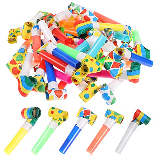 KICHOUSE 50Stücke Bunte Party Blowouts Wiederverwendbare für Geburtstagsfeiern Sportveranstaltungen und Themenpartys Partyzubehör für Fröhliche KICHOUSE 50Stücke Bunte Party Blowouts Wiederverwendbare für Geburtstagsfeiern Sportveranstaltungen und Themenpartys Partyzubehör für Fröhliche von KICHOUSE