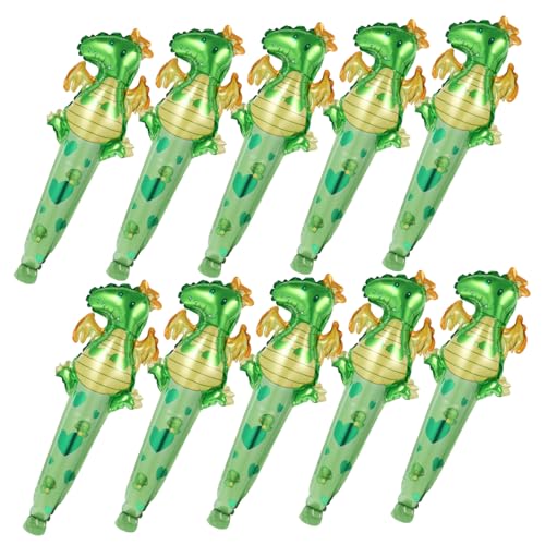 KICHOUSE 50Stücke Dinosaurier Folienballons Aufblasbare Tierfiguren Für Kreative Geburtstagsfeiern Dino Themenpartys Und Dekorationen Luftballons Für Dino Fans von KICHOUSE