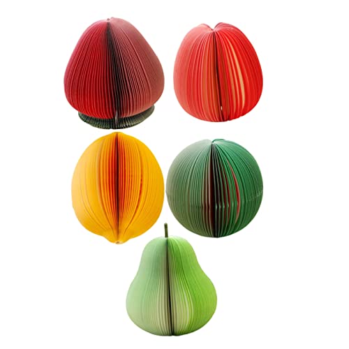 KICHOUSE 5stücke Obstförmige Haftnotizen Selbstklebende Memo Pads Für Büro Schule Und Zuhause Praktische Und Vielseitige Notizzettel Frischen Designs Wassermelone Apfel Erdbeere Zitrone KICHOUSE 5stücke Obstförmige Haftnotizen Selbstklebende Memo Pads Für Büro Schule Und Zuhause Praktische Und Vielseitige Notizzettel Frischen Designs Wassermelone Apfel Erdbeere Zitrone von KICHOUSE