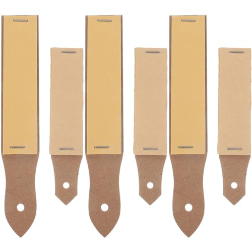 KICHOUSE 6 Stück Bleistift Schleifpapier für Künstler Werkzeug Anspitzen und Polieren von Bleistiftspitzen für Skizzen und Malerei Tragbar und Platzsparend KICHOUSE 6 Stück Bleistift Schleifpapier für Künstler Werkzeug Anspitzen und Polieren von Bleistiftspitzen für Skizzen und Malerei Tragbar und Platzsparend von KICHOUSE