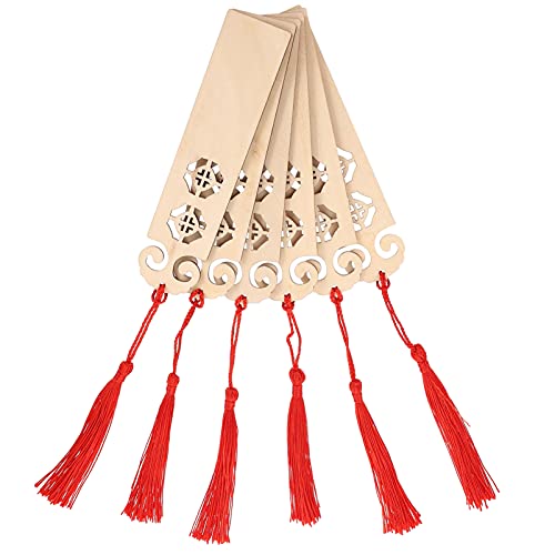 KICHOUSE 6 Stück Holz Lesezeichen Geschnitzt Blanko Retro Lesezeichen Basteln Etiketten Lesezeichen Blanko Basteln Hängende Lesezeichen Einfache Lesezeichen DIY Unfertige KICHOUSE 6 Stück Holz Lesezeichen Geschnitzt Blanko Retro Lesezeichen Basteln Etiketten Lesezeichen Blanko Basteln Hängende Lesezeichen Einfache Lesezeichen DIY Unfertige von KICHOUSE