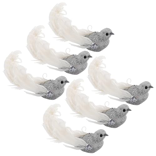 KICHOUSE 6 Stück Künstliche Vögel Realistischer Vogel Dekorative Vögel Für Zuhause Vogelornamente Für Baum Künstliche Vogeldekoration Rote Vogelfiguren Kleine Vögel Kunsthandwerk KICHOUSE 6 Stück Künstliche Vögel Realistischer Vogel Dekorative Vögel Für Zuhause Vogelornamente Für Baum Künstliche Vogeldekoration Rote Vogelfiguren Kleine Vögel Kunsthandwerk von KICHOUSE