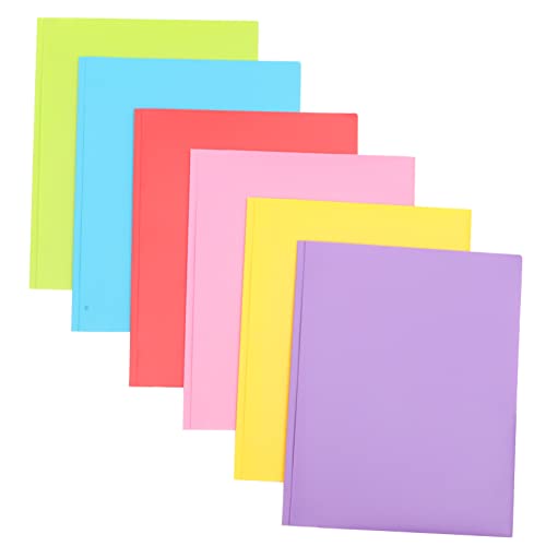 KICHOUSE 6 Stück Mappe Und Datei Pflicht Bürozubehör Groß Klarsichttaschenordner Mehrere Farbig Zwei-taschen-ordner Ordner Anzeigen Büroordner Aktenordner Aus Papier Plastik KICHOUSE 6 Stück Mappe Und Datei Pflicht Bürozubehör Groß Klarsichttaschenordner Mehrere Farbig Zwei-taschen-ordner Ordner Anzeigen Büroordner Aktenordner Aus Papier Plastik von KICHOUSE