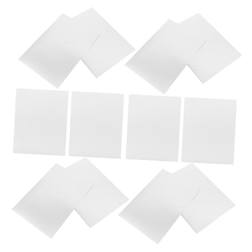 KICHOUSE 60 Blatt Mattes Aufkleberpapier Selbstklebende Drucketiketten für Laserdrucker Vielseitig Einsetzbar für Versand Flaschen Namensetiketten von KICHOUSE