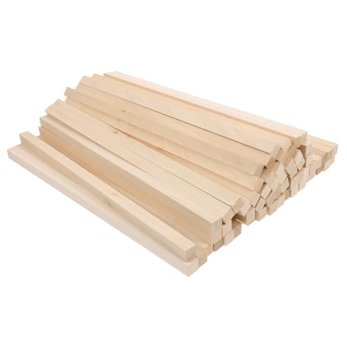 KICHOUSE 60Stücke DIY Holzstäbchen Unvollendete Bastelstäbe aus Lindenholz für Kreative Modellprojekte Holzbearbeitung Vielseitig Einsetzbar Leicht Anpassbar KICHOUSE 60Stücke DIY Holzstäbchen Unvollendete Bastelstäbe aus Lindenholz für Kreative Modellprojekte Holzbearbeitung Vielseitig Einsetzbar Leicht Anpassbar von KICHOUSE