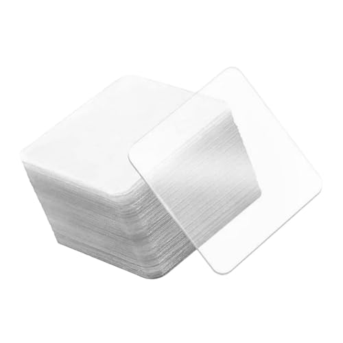 KICHOUSE 60Stücke Doppelseitiges Klebeband Abnehmbar Transparent Robuste Klebepads für Bilderrahmen Poster Möbel und Heimwerkerprojekte Vielseitig Einsetzbar von KICHOUSE