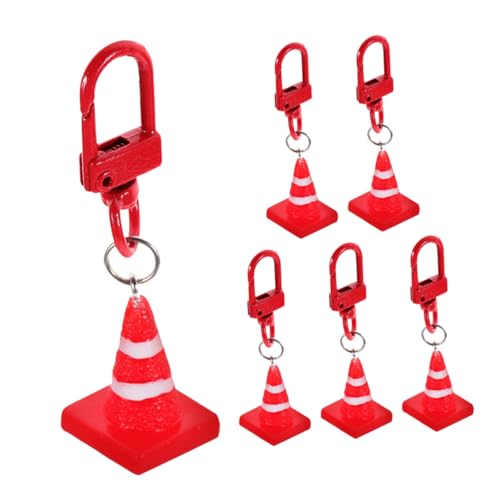 KICHOUSE 6Stücke Mini Verkehrskegel Schlüsselanhänger Für Sicherheitskegel Anhänger Partygeschenk Und Mitgebsel Schlüsselanhänger Für Kreative Belohnungen Und Dekoration KICHOUSE 6Stücke Mini Verkehrskegel Schlüsselanhänger Für Sicherheitskegel Anhänger Partygeschenk Und Mitgebsel Schlüsselanhänger Für Kreative Belohnungen Und Dekoration von KICHOUSE