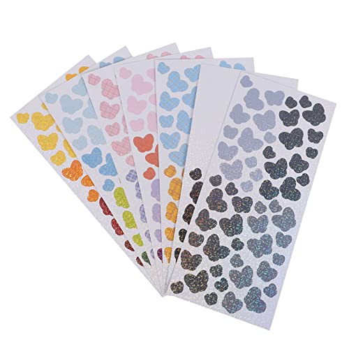KICHOUSE 7 Blätter Schmetterlings- -Aufkleber Aufkleber-Etiketten glitzernde aufkleber Planer-Aufkleber Scrapbooking-Aufkleber Scrapbooking -Vorräte tagebuch etiketten Papier von KICHOUSE