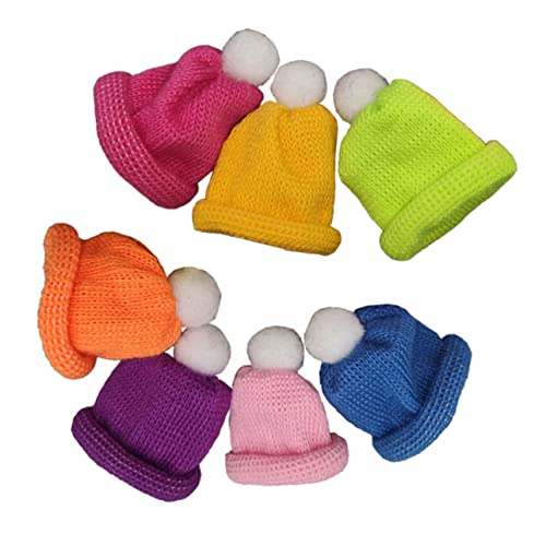 KICHOUSE 7 Stück Mini-Puppe Miniatur-Dekoration Mini-Mütze Weihnachtsmann-Mütze Weinflaschen-Abdeckung Urlaub Weihnachten Weinflaschen-Abdeckung Weihnachts-Requisiten KICHOUSE 7 Stück Mini-Puppe Miniatur-Dekoration Mini-Mütze Weihnachtsmann-Mütze Weinflaschen-Abdeckung Urlaub Weihnachten Weinflaschen-Abdeckung Weihnachts-Requisiten von KICHOUSE