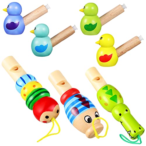 KICHOUSE 7 Stück Teiliges Holzpfeifen mit Cartoon Tieren für Musikinstrumente Musikalischen Entwicklung für Geburtstagsfeiern und Kreative Spiele Zufällige Farbe Zufällige Farbe KICHOUSE 7 Stück Teiliges Holzpfeifen mit Cartoon Tieren für Musikinstrumente Musikalischen Entwicklung für Geburtstagsfeiern und Kreative Spiele Zufällige Farbe Zufällige Farbe von KICHOUSE
