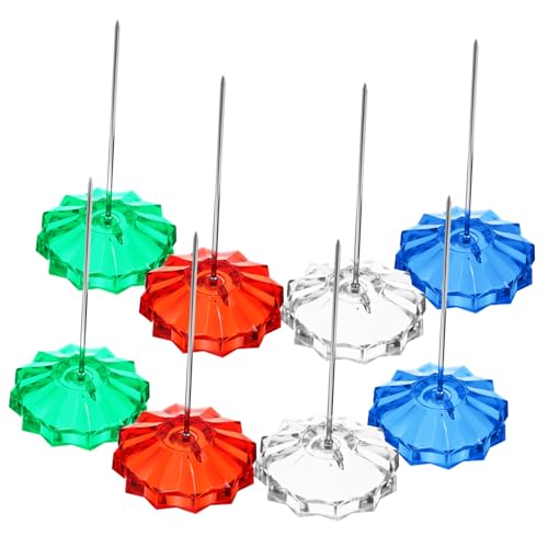 KICHOUSE 8 Stück Inserter Spitze Quittungshalter-Organisator Quittungsorganisator für Unternehmen Server Messerstecher Quittungshalter für den Schreibtisch Shop-Ticket-Inhaber Plastik von KICHOUSE
