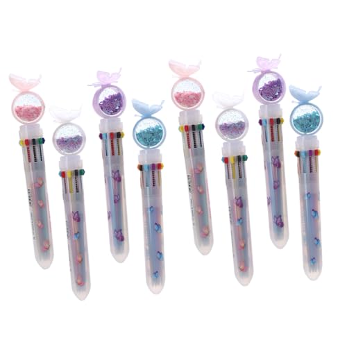 KICHOUSE 8 Stück Kugelschreiber Farbe Paillette Stifte Für Die Schule Mehrfarbig Funkeln Zeichnung Zeichenstifte Für Den Haushalt Zarte Zeichenstifte Kawaii-zeichenstifte Plastik KICHOUSE 8 Stück Kugelschreiber Farbe Paillette Stifte Für Die Schule Mehrfarbig Funkeln Zeichnung Zeichenstifte Für Den Haushalt Zarte Zeichenstifte Kawaii-zeichenstifte Plastik von KICHOUSE