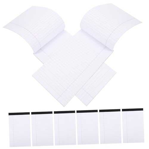 KICHOUSE 8 Stück Liniertes Notizbuch Abreißbare Schreibblöcke für Schule und Büro Linierte Notizpads für Effektives Zeitmanagement und Schnelle Notizen KICHOUSE 8 Stück Liniertes Notizbuch Abreißbare Schreibblöcke für Schule und Büro Linierte Notizpads für Effektives Zeitmanagement und Schnelle Notizen von KICHOUSE