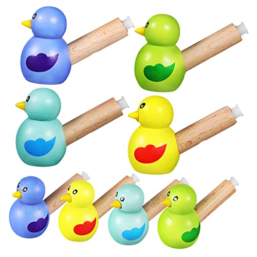 KICHOUSE 8 Stück Vogelpfeife Cartoon-pfeife- Holzpfeifenspielzeug Für Kinderpfeife Schiebepfeife Pfeifenspielzeug Für Kleinkinder Notfall Pfeifen Pvc von KICHOUSE