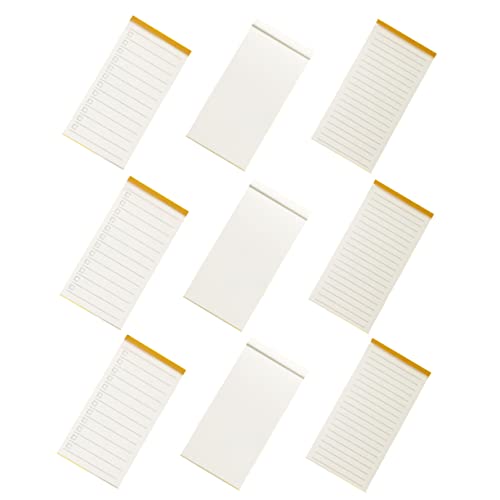 KICHOUSE 9 Stück Notizbuch Klein Checkliste Notizblock Planer Gefüttert Beachten Sie Pads Mehrere Veranstalter Groß Planen Sie Notizblöcke Notebook-schule Mini-notizblöcke Tag Weiß Papier KICHOUSE 9 Stück Notizbuch Klein Checkliste Notizblock Planer Gefüttert Beachten Sie Pads Mehrere Veranstalter Groß Planen Sie Notizblöcke Notebook-schule Mini-notizblöcke Tag Weiß Papier von KICHOUSE