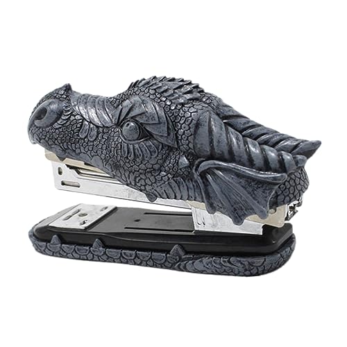 KICHOUSE Alligator-Hefter Bürozubehör Schreibtisch Schulbürodekorationen Schule lustiger Hefter Bürowefter Bastelhefter aus Kunstharz Hefter-Werkzeug Rostfreier Stahl Grau KICHOUSE Alligator-Hefter Bürozubehör Schreibtisch Schulbürodekorationen Schule lustiger Hefter Bürowefter Bastelhefter aus Kunstharz Hefter-Werkzeug Rostfreier Stahl Grau von KICHOUSE