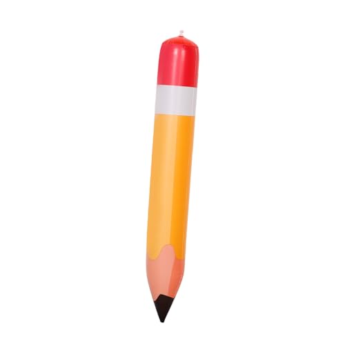 KICHOUSE Aufblasbarer Großer Bleistift Luftballon aus PVC Robustes Material Farbenfrohe Schulanfang Dekoration für Kinderzimmer Party Deko und Fotorequisit für Jungen und Mädchen KICHOUSE Aufblasbarer Großer Bleistift Luftballon aus PVC Robustes Material Farbenfrohe Schulanfang Dekoration für Kinderzimmer Party Deko und Fotorequisit für Jungen und Mädchen von KICHOUSE