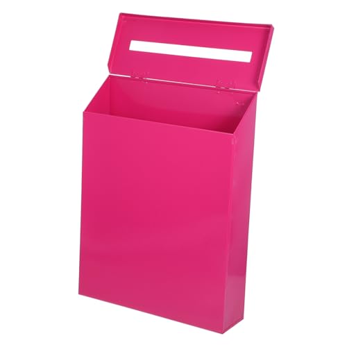 KICHOUSE Box Rosy Briefhalter Für Die Wand Eisen Wasserdicht Briefkasten Innenbriefkasten Heim Wandbriefkasten von KICHOUSE