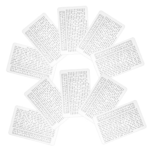 KICHOUSE Briefkarten-Set – 10 Stück Feng Shui-amulettkarten Für Heimdekoration Und Spiritualität von KICHOUSE