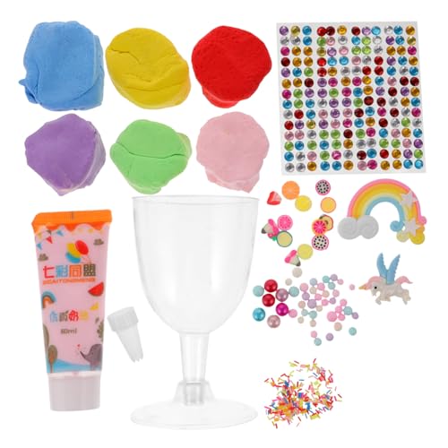 KICHOUSE DIY Knetmasse Eistüten Modellierwerkzeuge für Kreative Bastelprojekte für Jungen und Mädchen Fördert Fantasie und Kreativität KICHOUSE DIY Knetmasse Eistüten Modellierwerkzeuge für Kreative Bastelprojekte für Jungen und Mädchen Fördert Fantasie und Kreativität von KICHOUSE