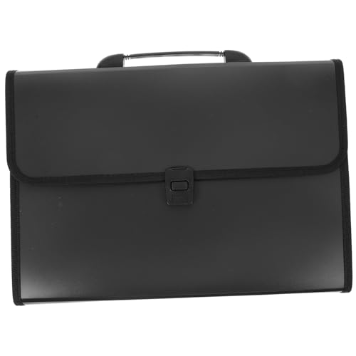 KICHOUSE Dateipaket Ordner reisen Outdoor Aktentasche Dateiorganisator Dokumente Organisator praktische Dokumententasche Papierkram Organisator Dokumentinhaber Abs Black von KICHOUSE