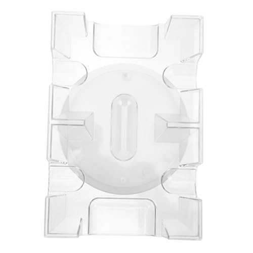 KICHOUSE Drehbarer Pokerkartenhalter mit Ablageteller Robuster Kunststoff Kartenhalter für Decks für Spielabende und an Kartenspieler von KICHOUSE