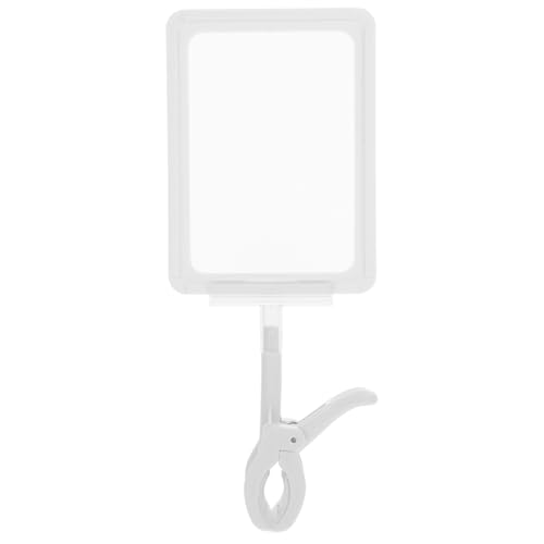 KICHOUSE Einzelhandelspreisschildhalter Abnehmbarer Preisschildclip Stabiler Regal Clip für Supermärkte Beschreibbare Werbeschilder für Verkaufsstände KICHOUSE Einzelhandelspreisschildhalter Abnehmbarer Preisschildclip Stabiler Regal Clip für Supermärkte Beschreibbare Werbeschilder für Verkaufsstände von KICHOUSE