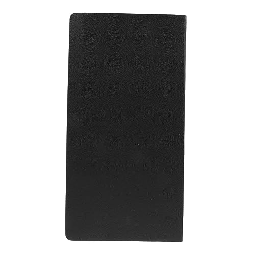 KICHOUSE Farbe Notizbuch Klebrig Geformt Farbig Selbstklebende Notizblöcke Kleine Notizen Anmerkung Unterlage Schule Schüler-klebestreifen Pads Mini-notizblöcke Aufklebernote Schwarz Papier von KICHOUSE
