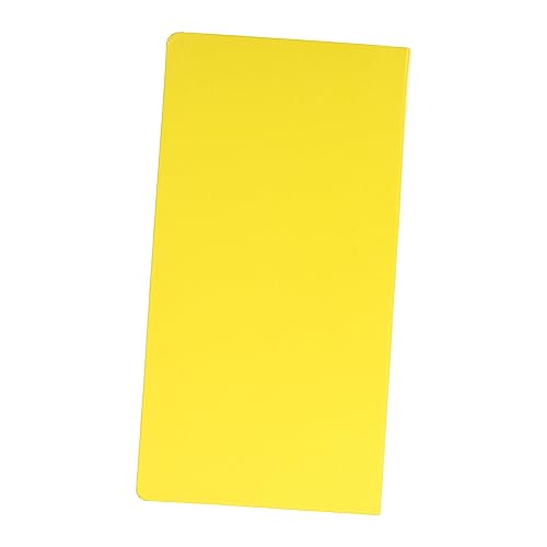 KICHOUSE Fluoreszierende Haftnotizen Bunt Taschennotenpad Weiß Schreibwaren Wiederverwendbar Etiketten Klebrig Memo -pad Es Ist Farbig Taschennotizbuch Büro Pads Aufkleber Gelb Papier von KICHOUSE