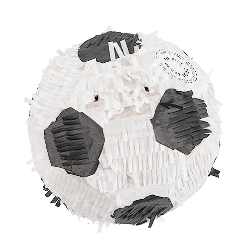 KICHOUSE Fußball Piñata Geburtstagsdeko Pinata Ball Geburtstagsparty Fußball Piñata Fußball Party Cup Sportball Piñata Sportdeko Pinata Füller Süßigkeiten Fußball Fußball von KICHOUSE