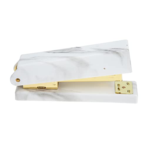 KICHOUSE Goldener Hefter Schreibwaren Ergonomisch Pflicht Schreibtisch Handhefter Desktop-hefter Büro Hefter Des Dokuments Studentischer Hefter Kleiner Hefter Abs-spritzguss von KICHOUSE