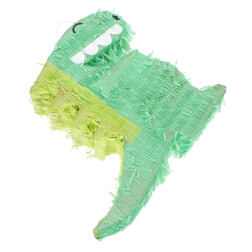 KICHOUSE Grüne Dinosaurier Pinata Party Dinosaurier Süßigkeiten Dinosaurier- Geburtstagsdekorationen für Jungen Dinosaurier-Mädchen-Geburtstagsdekorationen Papier von KICHOUSE