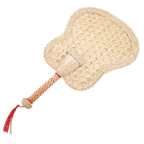 KICHOUSE Handgefertigter Chinesischer Fächer aus Rattan Vintage Stil Tragbarer Sommerfächer für Kühlung und Dekoration für Zuhause und Veranstaltungen KICHOUSE Handgefertigter Chinesischer Fächer aus Rattan Vintage Stil Tragbarer Sommerfächer für Kühlung und Dekoration für Zuhause und Veranstaltungen von KICHOUSE
