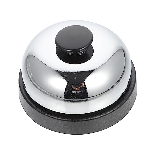 KICHOUSE Handpressglocke Für Empfang Einzigartige Tischglocke Für Hotelrezeption Und Bar Für Familie Und Freunde von KICHOUSE