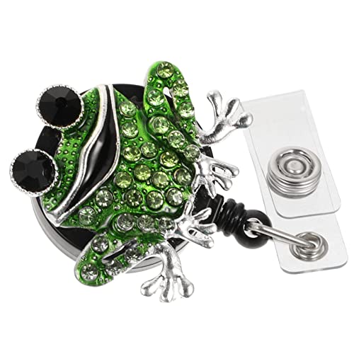 KICHOUSE ID-Schnalle kreditkartenhalter credit card holder id holder schmucksteine key holder Schlüsselkette Ringe Münze sperren Ausweis Brustkartenclips drehbare Abzeichenschnallen Abs KICHOUSE ID-Schnalle kreditkartenhalter credit card holder id holder schmucksteine key holder Schlüsselkette Ringe Münze sperren Ausweis Brustkartenclips drehbare Abzeichenschnallen Abs von KICHOUSE