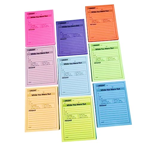 KICHOUSE Klebende Memo Aufkleber Stark Haftend Vielseitig Einsetzbar für Büro Schule und Zuhause für Wichtige Notizen und Erinnerungen pro Farbe KICHOUSE Klebende Memo Aufkleber Stark Haftend Vielseitig Einsetzbar für Büro Schule und Zuhause für Wichtige Notizen und Erinnerungen pro Farbe von KICHOUSE