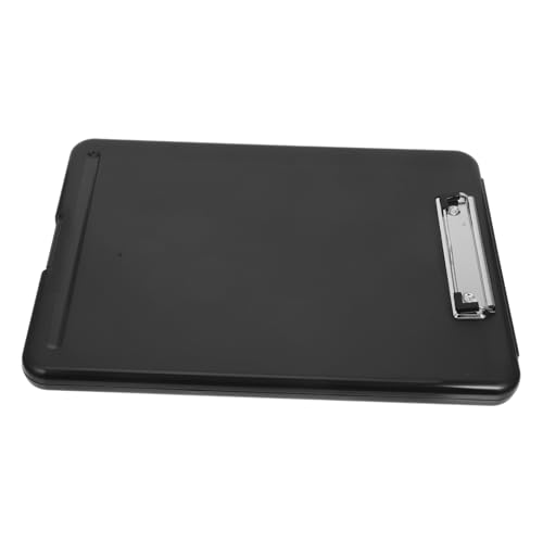 KICHOUSE Klemmbrett mit Aufbewahrung Dokumentenbox mit Clip und Ablagefach Leicht und Tragbar für Büro Schule und Multifunktionales Design für Effiziente Organisation von KICHOUSE