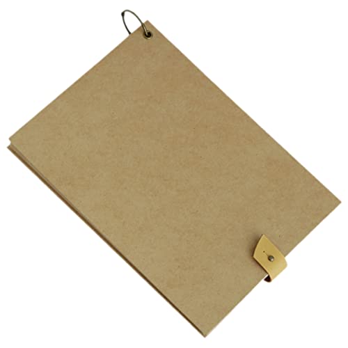 KICHOUSE Kraftpapier Notizbuch Multifunktionales Notizbuch für Planung To Do Listen und Erinnerungen für Schule Büro und Reisen Handliches Design von KICHOUSE