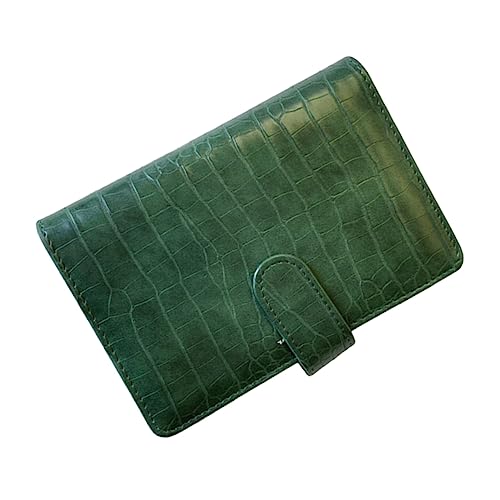 KICHOUSE Krokodil -Textur Notebook Budgetierung Budgetordner mit Reißverschlussumschlägen Bindemittel Kasse Büro persönlicher Planerordner lose Blattabdeckung Pu Green KICHOUSE Krokodil -Textur Notebook Budgetierung Budgetordner mit Reißverschlussumschlägen Bindemittel Kasse Büro persönlicher Planerordner lose Blattabdeckung Pu Green von KICHOUSE