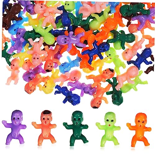 KICHOUSE Babyspielzeug 100 Stück Babyfiguren Babypuppen Für Partygeschenke Dekorationen Kreative Spiele KICHOUSE Babyspielzeug 100 Stück Babyfiguren Babypuppen Für Partygeschenke Dekorationen Kreative Spiele von KICHOUSE