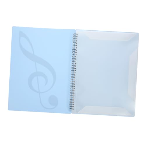 KICHOUSE Musikdateiordner Vielseitiger Aktenordner für Bürobedarf Fächer Spiralbindung für Lehrer und Konferenzen und Meetings Silberne Noten KICHOUSE Musikdateiordner Vielseitiger Aktenordner für Bürobedarf Fächer Spiralbindung für Lehrer und Konferenzen und Meetings Silberne Noten von KICHOUSE