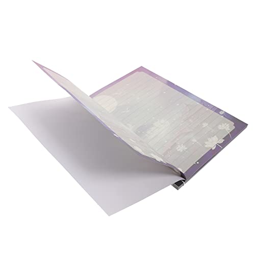 KICHOUSE Notizbuch Notizblock Notizbücher Journaling Notebook kleine Schreibblöcke Memobuch Notizpolster Schreiben von Tablettpapier Schreiben von Pads Beachten Sie Pads Tagebuch Quaste von KICHOUSE