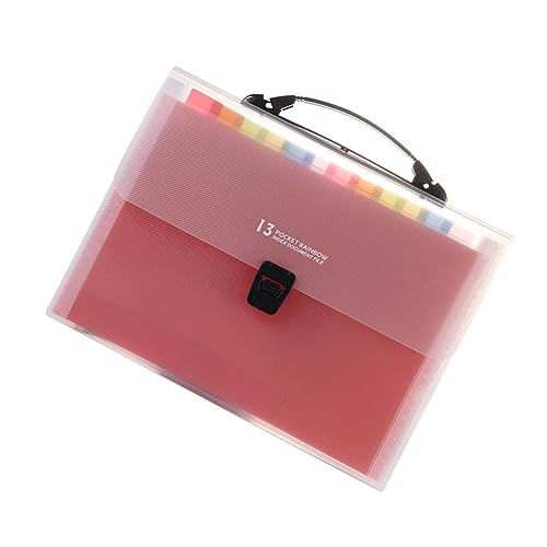 KICHOUSE Ordner Clip Dokument Organizer Datei Keeper Dokument Keeper Datei Organizer Pp Bunte von KICHOUSE